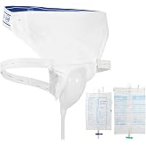 Reusable Urine Bag for Men Women, Urine Collector, Silicone Urinal for Adults, Men, Women, Urinating Bag for Elderly Men Type