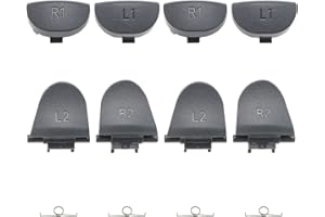OTOTEC 2 Set Trigger Buttons Replacement L1 R1 L2 R2 Springs Compatible with Sony PS4 Controller JD M-040/JD M-050/JD M-055 Version Controller Replacement Part