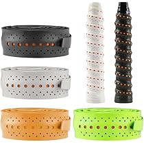 Set 4 Nastri Per Impugnature Racchette - Antiscivolo, Assorbente, Per Tennis, Padel, Badminton - Foto 10