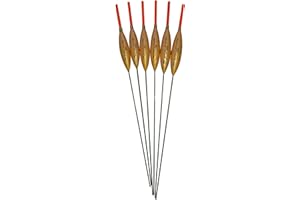 SRG Pole Floats SRG005 Pack of 6 x Pole Floats Chianti Nitinol Stem Red Tip (2 x 0.2g / 2 x 0.3g / 2 x 0.4g)