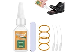 PAISTELY Schuhsohlenkleber, Schuhkleber Extra Stark Wasserfest, Flexibel und Stark Schuhsohlenkleber, Transparent und Schnelltrocknend, Geeignet für Sportschuhe, Sohlen, Stiefel, Sandalen, Leder usw