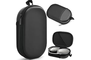 Honbobo Torba do przenoszenia na słuchawki Bose QC45 QC35II QC35 QC25 QC15/Bose QuietComfort twardy futerał futerał torba podróżna torba do przechowywania