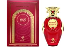 Woda perfumowana RED SUN 100ml EDP Oriental Arab by Ayat Perfumes - Oryginalny pomysł na prezent dla mężczyzn i kobiet - Arabski zapach wyprodukowany w Dubaju