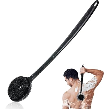 Beaupretty Seiden-Duschschrubber – Körperpeeling-Handschuh Aus Kunstseide, Für Damen & Herren, Ca. 43 X 13 Cm