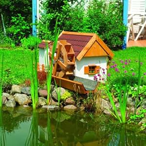 Water Mill - Garden Water Feature - Working Watermill for ...