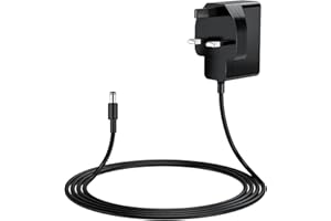 MEROM 9V DC Power Supply Charger Replacement Record Player CR8005A Power Cable Cord Compatible with Crosley Cruiser Portable Turntable CR8005A I II III Series Power Adapter