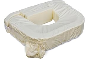 MY BREST FRIEND 0049 Baby Wild American Twin Nursing Pillow Organic Cotton Vanilla