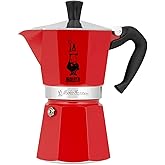 Bialetti 4942 Moka Express Kahve Pişirici, 3 Bardak, Kırmızı
