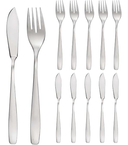 Lot De 6 Fourchettes De Table En Acier Inoxydable 18/10 Gräwe - Série Spaten, Design Élégant Et Intemporel