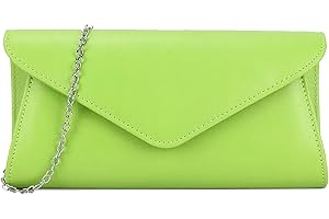 UShopUK Plain Faux Leather Bridal Prom Wedding Evening Clutch Party Purse Hand Bag