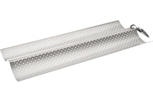 Ibili rostfritt stål non-stick perforerad 2 plattor baguette panna