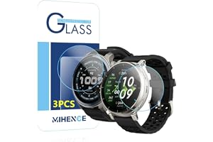 MIHENCE skärmskydd kompatibelt med Amazfit Active 3 Premium Smartwatch