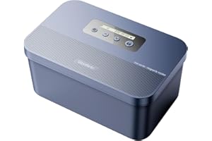 VAYDEER Coffre Téléphone Portable avec Minuterie [Protection Enfants Anti-Dépendance] [Boîte Verrouillable Ultra-Sécurisée] [Résiste aux Effractions] [Coffre-Fort Portable Pratique] [Boîte à Clé Intel