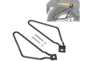 Craftride Ecarteurs Universel Sacoche cavalière Hyosung Cruise I/II, GV 125, 250/650/i, 700 C, St 700 i/St 7 Noir