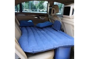 TEMPO DI SALDI Kit Materasso Letto e Cuscini Gonfiabili per Auto con Gonfiatore Elettrico