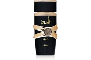 Lattafa Profumo di lusso importato Asad Premium Rinfrescante Oud e Musk Fragrances Eau De Parfum 100 ml unisex (confezione da 1)