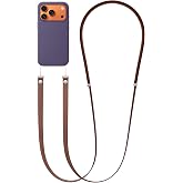 CONSTRAIN - iPhone 17 Pro Max ile uyumlu T&uuml;m Serilerle &Ccedil;apraz Ayarlanabilir Y&uuml;ksek Kaliteli Şık Crossbody Strap Telefon Askıs