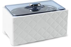 VLOXO - Llimpiador Ultrasonidos 450 ml, 42 kHz Limpiador Ultrasónico, Ultrasonidos Limpieza para cepillos de Joyas, Gafas, Relojes, Monedas, Dientes, Razots