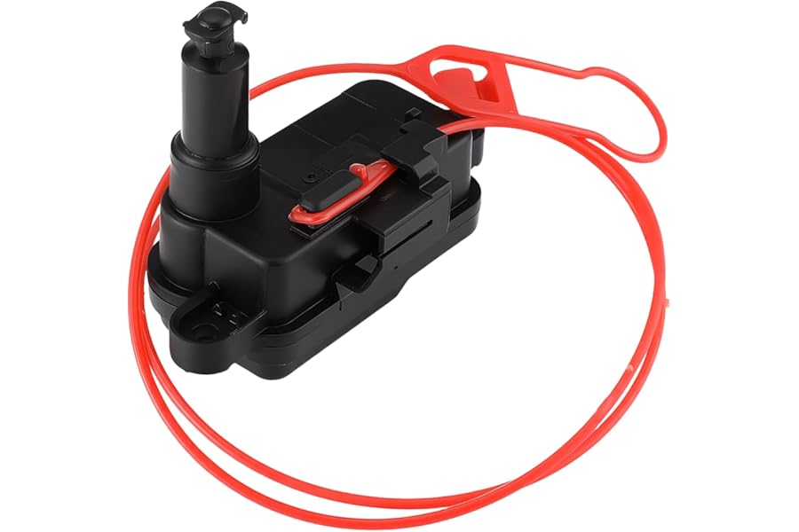 GEARLEADER Car Fuel Flap Door Release Lock Fit for Audi A1 A3 A6 C7 Q3 Q7 Car Fuel Flap Door Release Lock Actuator 4L0862153D