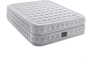 ‎INTEX Intex Queen Supreme AIR-Flow AIRBED with Fiber-TECH BIP