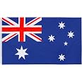 Drapeau Australie 90x150 Cm En Polyester Premium Avec œillets En Laiton - Couleurs Vives Résistantes Aux UV - Pour Intérieur Et Extérieur, Supporters Et Décoration