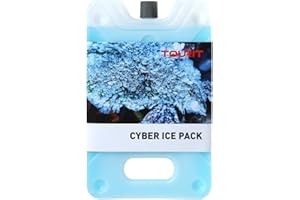 TOURIT Ghiaccio Sintetico Riutilizzabili per Zaino Termico Frigo, Conservazione degli Alimenti Raffreddatore Portatile, Blue