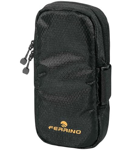 Tatonka - Custodia per smartphone XXL (16,5 x 8,5 cm), imbottita, con chiusura in velcro, dimensioni interne: 16,5 x 8,5 cm, blu navy