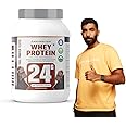 NATURALTEIN Natural Whey Protein 1 kg | Max Chocolate 24g | 24g Protein Per Serving | No Added Sugar | Sweetened with Stevia | Non-GMO | Soy-Free | Gluten-Free | Super Mixability | 100% Natural