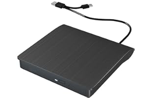 AYJYZHIAG Lettore e masterizzatore CD Dvd Esterno, Lettore Ottico Compatibile con Windows XP/7/8/10/11, Mac OS