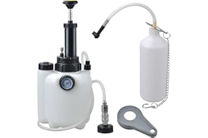 ‎ZOOMTOOLS Zoomtools 3L Bremsenentlüftungsgerät Auto Bremsenentlüfter Bremsflüssigkeitswechselgerät für E20 (adapter ø45mm) | ssigkeitspumpe hydraulische Bremse mit 1L Absaugbehälter