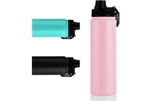 OTTO KONING Borraccia Termica 750ml - Bottiglia di Acqua Termica in Acciaio Inox, Doppia Parete Isolata, Mantiene le bevande fredde per 16 ore e quelle calde per 10 ore. Leggero e Facile da Trasportare. Senza BPA