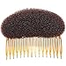 Hair Styler Volume Bouffant Beehive Shaper Bumpits Bump Foam (Brown)