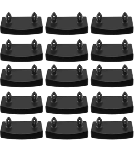 Lot De 20 Supports Muraux à Ventouse Transparents Pour étagères En