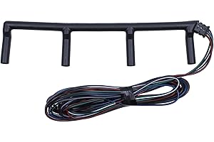 HouYeen Set cablaggio candelette per Au-di A3 Sea-t Alhambra Altea Cordoba Ibiza MK3 MK4 Leon Toledo Sko-da Fabia MK1 Octavia Superb MK2 Roomster V-W Caddy Eos Golf MK5 Je-tta Pa-ssat B6 Polo