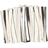 Pure Nickel Strip- 0.15x8x100mm 99.6% Nickel for 18650 Soldering Tab for High Capacity Lithium, Li-Po Battery, NiMh and…