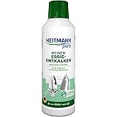 HEITMANN pure Reiner Essig-Entkalker: Kraftvoller Kalklöser für Küche & Bad, Frei von chemischen Zusätzen, Biologisch Abbauba
