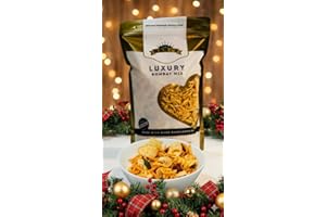 Bombay Mix with Cashews – Extra Hot Indian Snack, Luxury Party Mix, Rani Mix (700g, Pack of 1)