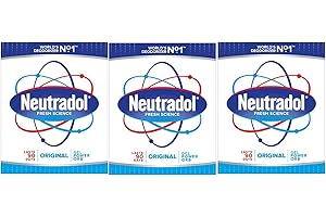 Neutradol Slow Release Gel, Air Freshener and Odour Eliminator, No Plug or Spray Needed, Original, Multipack of 3 x 135g