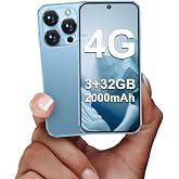4G Mini Smartphone, 3+32GB Mini Unlocked Mobile Phone - Equipped with 3.88 inch HD Screen, 2000mAh Battery, 5MP Camera, Dual