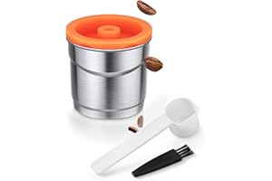 Capsula caffè riutilizzabile in acciaio inox per, cialda ricaricabile HAILASRE compatibile con METODO IPERESPRESSO X7.1 X8 X9 Y3 Y1.1 Y5
