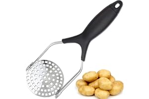Presse Purée - Presse Pomme de Terre - Presse Légume - Presse Fruit (9 x 27 cm)
