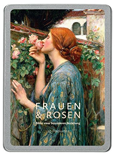 Frauen und Rosen: Grußkarten-Box