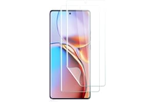 LanQii Protector Ekran Kompatybilny z Motorola Moto Edge 40 Pro, [2 Pack] TPU Elastyczna Hydrogel Folia ochronna [Anti-scrat] [Bez bąbelków] [High Definition] dla Motorola Moto Edge 40 Pro