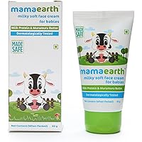 Mamaearth Milky Soft Natural Baby Face Cream for Babies 60mL