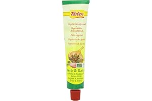 Tartex Organic Herbal and Garlic Pate Tube 200 g (Pack of 4)