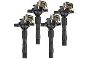 FRANKBERG 4x bobine d'allumage compatible avec série 3 série 5 E31 E36 E38 E39 E46 E52 Rang e Rove r III LM MG ZS ZT 45 75 essence 1995-2005 12131404309