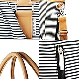 Modische Wickeltasche von Kute ’n‘ Koo – Mode und Funktion in einer Tasche – In New York City entworfen – Schultergurte – Passende Wickelauflage – Kinderwagenstreifen – und vieles mehr - 7