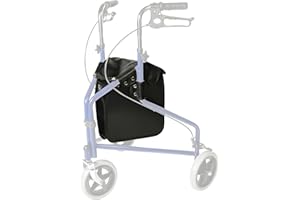 PATTERSON MEDICAL Days Tri Wheel Walker Bag for Taking Personal Items on The Go, Durable Vinyl Bag, Walker Accessory for Elderly, Handicapped, and Disabled Individuals, Mobility Aid Accessory Bag