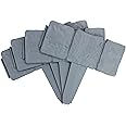 5M Grey Stone Effect Lawn Edging | Plant Bordering | Cobblestone Garden Border | Flower Bed & Grass | 20 Pieces | Pukkr