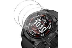 Zerrshoo Vetro Temperato per Garmin epix Pro 47MM Pellicola Protettiva, per Garmin epix Pro Vetro Temperato 3 Pezzi, 9H Anti Graffio/HD Compatibile Garmin epix Pro 47MM Vetro Pellicola Protettiva